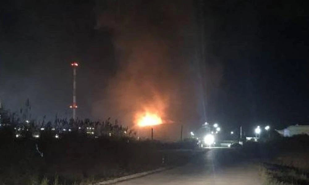 Καβάλα: Έκρηξη σε δεξαμενή εγκαταστάσεων Πετρελαίων